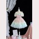 Rainbow Tata Sweet Lolita Dress by Alice Girl (AGL55A)